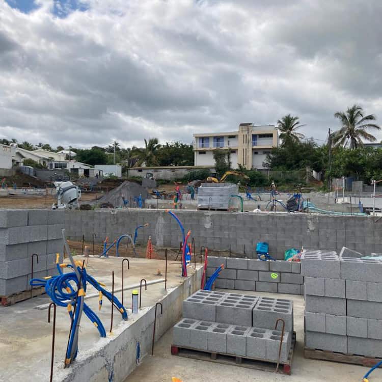 Progress of the construction land view