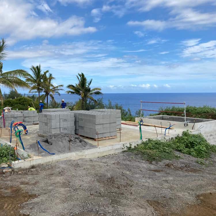 Progress of the construction see view